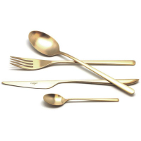 Cutipol Набор столовых приборов Icon Champagne Matte на 6 персон 24 пр. (IC.006.CHF)