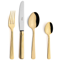 Cutipol Набор столовых приборов Athena Gold Bright 24 предмета Athena (P9.006.G)