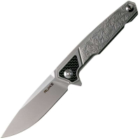 Ruike Складной нож сталь 14C28N, рукоять сталь (P875-SZ) Ruike Складной нож сталь 14C28N, рукоять сталь (P875-SZ)